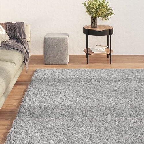 VidaXL Mehka ko&amp;scaron;ata pralna preproga 80x150 cm nedrseča siva Slike