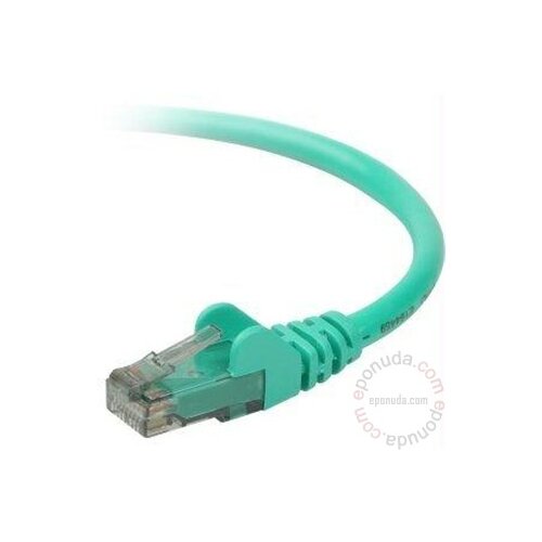 UTP patch cord kabl kat 5E ZELENI dužine 2m mrežni kabal Slike