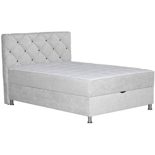 Modern Living Postelja Z Vzmetnico Black Diamant, Naravna, 120x200 Slike