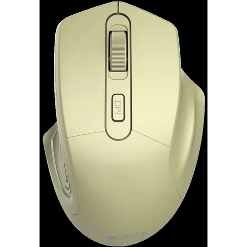 Canyon MW-15 2.4GHz Wireless Optical Mouse with 4 buttons DPI 800/1200/1600 Golden 115*77*38mm 0.064kg