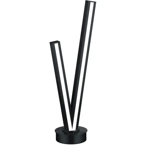 CINQUE Crna LED stolna lampa s metalnim sjenilom (visina 67,5 cm) Cicanto –