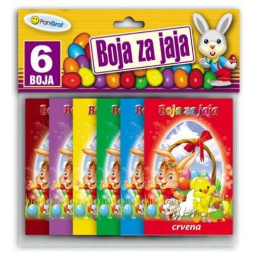 PanGraf Set boja za uskršnja jaja 6kom Cene