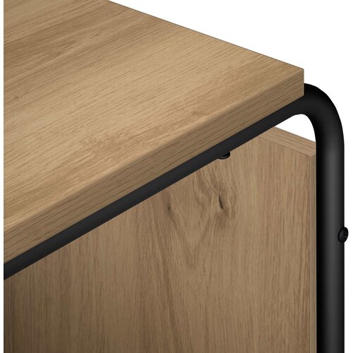  TV stalak 98 x 36 x 45 cm Hrast artisan Konstruirano drvo Slike