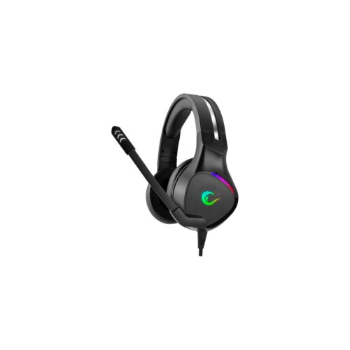  Slušalice sa mikrofonom gaming RAMPAGE RM-K10 PC/PS4 AMAZING Black USB 7.1 Noise-Cancelling Mic RGB LED Cijene