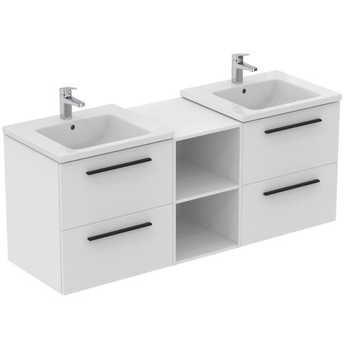 Ideal Standard bela stenska omarica za pod umivalnik 80x63 cm i.life b Slike