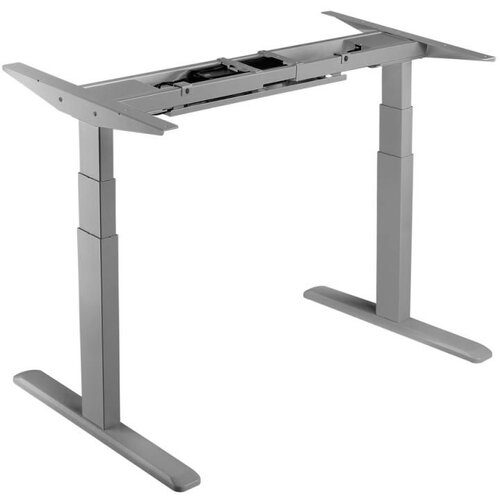 Uvi dvižno električno podnožje desk, sivo Cene