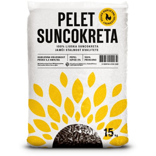 Sunce Vinkovaca Pelet suncokreta 15kg Slike