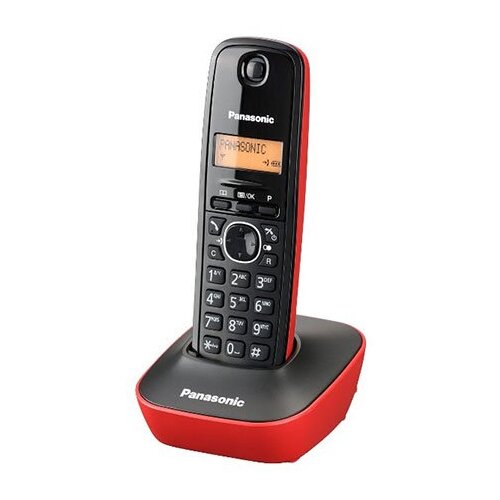  KX-TG1611FXR Panasonic telefon crno/crveni DECT CID Cijene