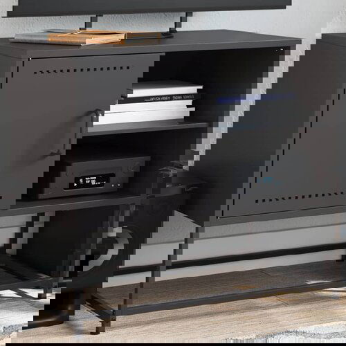 The Living Store Visoka omarica olivno zelena 100,5x39x107 cm jeklo - Visoka Omara, (21428050) Slike