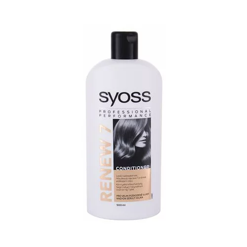 Syoss Renew 7 Conditioner balzam za zelo poškodovane lase 500 ml