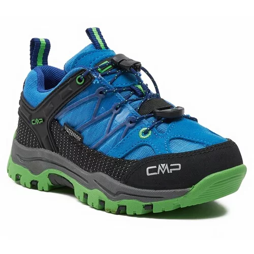 CMP Trekking čevlji Kids Rigel Low Trekking Wp 3Q54554 Modra