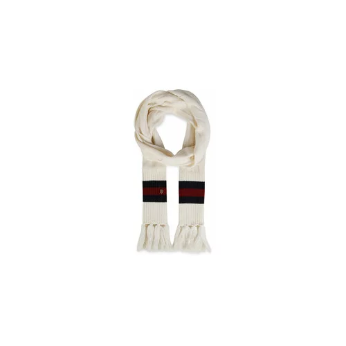 Tommy Hilfiger Ruta Luxe Cable Scarf AW0AW13840 Bela