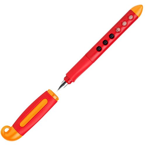 Faber-Castell Nalivno pero Faber-Castell za levičarje, rdeče Slike