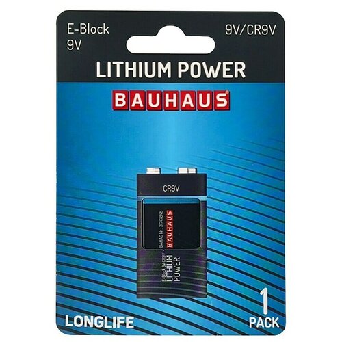 BAUHAUS Baterija Lithium Power CR9V (9 V, Litij-železov sulfid) Cene