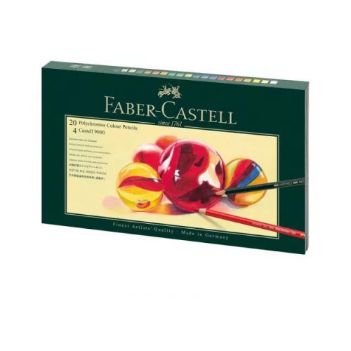 Faber-castell Barvice Polychromos - 20 barv z dodatki