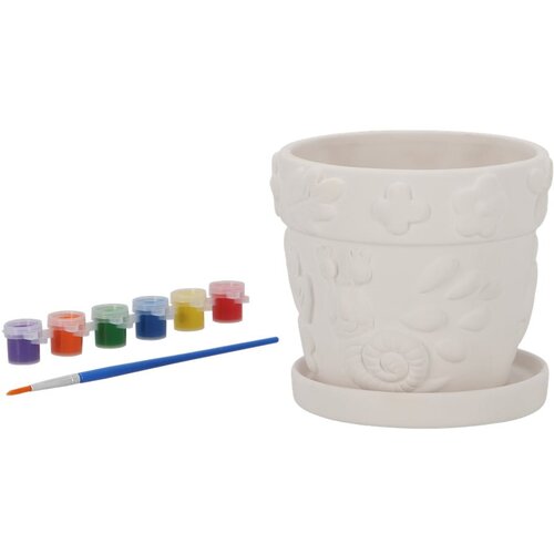 Esschert Design Kamnit okrasni cvetlični lonec &amp;oslash; 13 cm PIY &amp;ndash; Slike