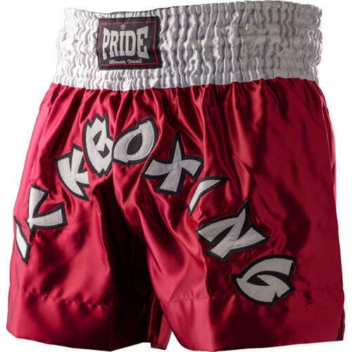 PrideShop Profesionalne hlače za kickboks Pride - KBX Elite - XXL , Rdeča/bela Cene