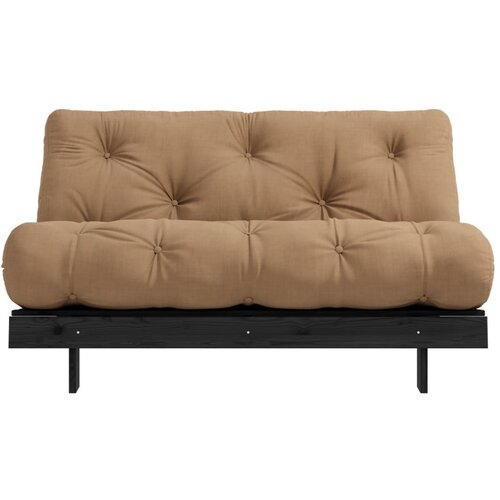 Karup Design Smeđa sklopiva sofa 140 cm Roots Black Night – Cijene