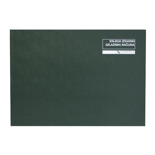 NARODNE NOVINE-UT Narodne novine knjiga izdanih (izlaznih) računa I-RA I-721/E, 100 stranica, 42 x 29,7 cm Slike