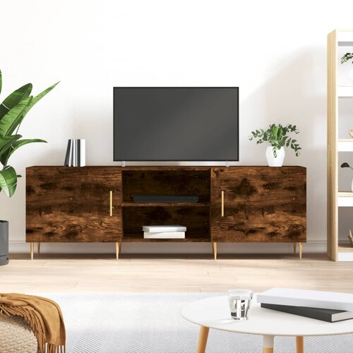 vidaXL TV ormarić boja dimljenog hrasta 150x30x50 cm konstruirano drvo Cene