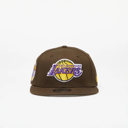 New Era Los Angeles Lakers Repreve 9FIFTY Snapback Cap Walnut/ True Purple