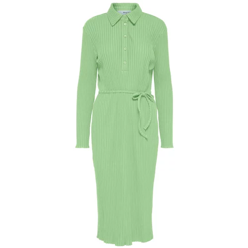 Selected Femme Pletena obleka 'Wilma' svetlo zelena
