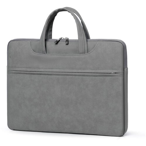 INF Eleganten temno siv PU usnjen etui za prenosnik - vodoodporen in lahek 15,6 palca, (5000071990) Cene