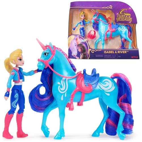 Unicorn Academy lutka Isabel i jedorog River Slike