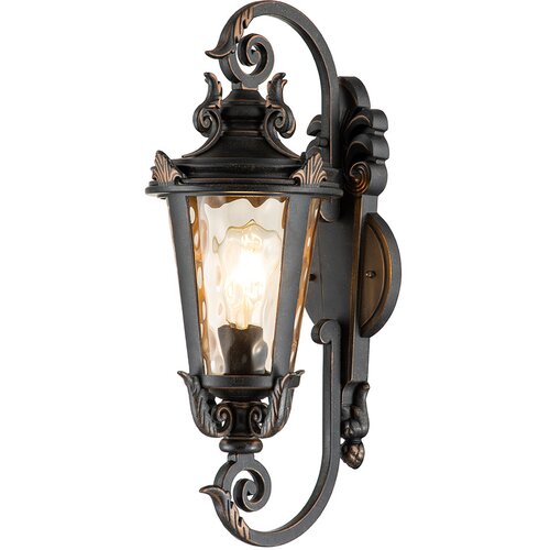Elstead Lighting Elstead Baltimore 1 luč Zunanja srednja stenska svetilka, preperela bronasta IP44, E27, (22100053) Cene