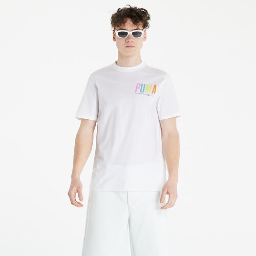 Puma SWxP Graphic Tee White Cene