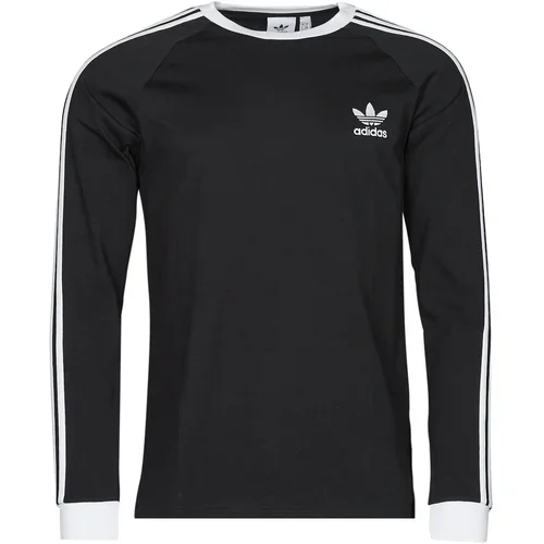 Adidas Majice z dolgimi rokavi 3-STRIPES LS T Črna
