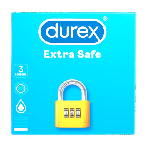 Durex extra safe - varni kondom (3db) Cene