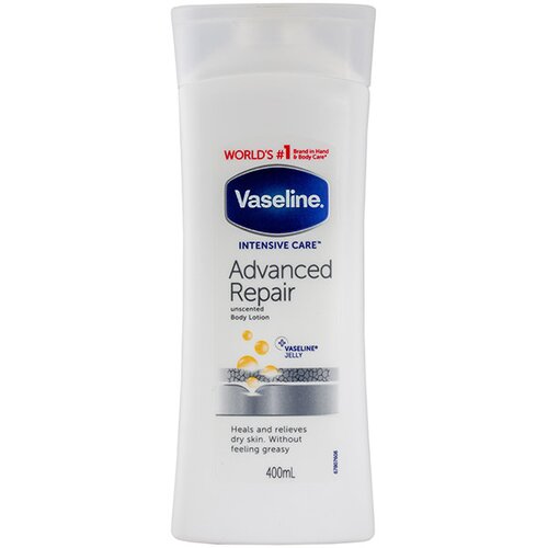 Vaseline intensive care advanced repair vlažilen losjon za telo za suho kožo 400 ml za ženske Cene