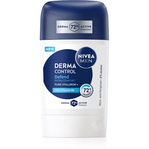 Nivea MEN Derma Control Defend trdi antiperspirant za mo&amp;scaron;ke 50 ml Slike