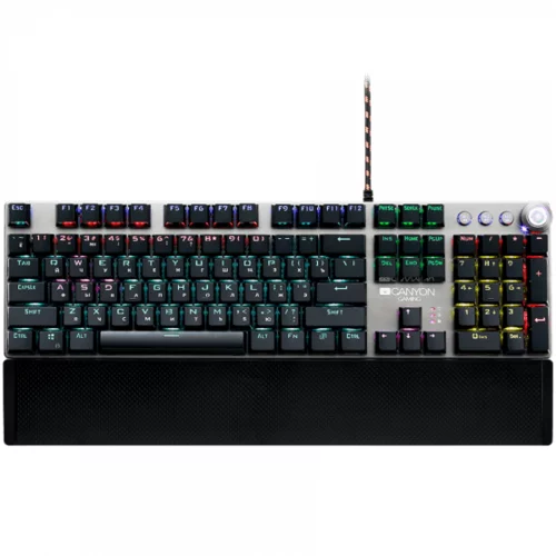 Canyon Nightfall GK-7 wired gaming keyboard black