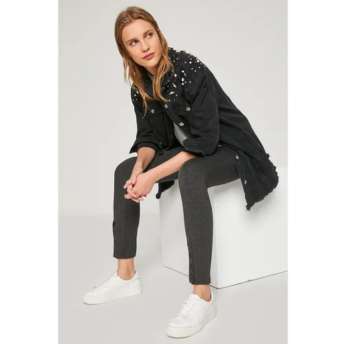 Koton Women's Gray Leggings