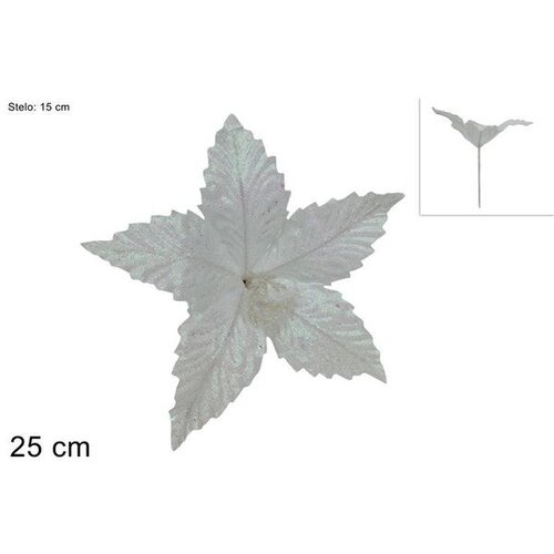 Dekorativna GRANA SA ŠLJOKICAMA BIJELA Cijene