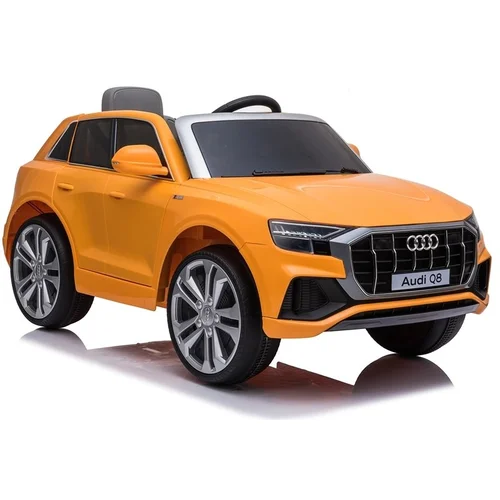  Licencirani auto na akumulator Audi Q8 - žuti/lakirani