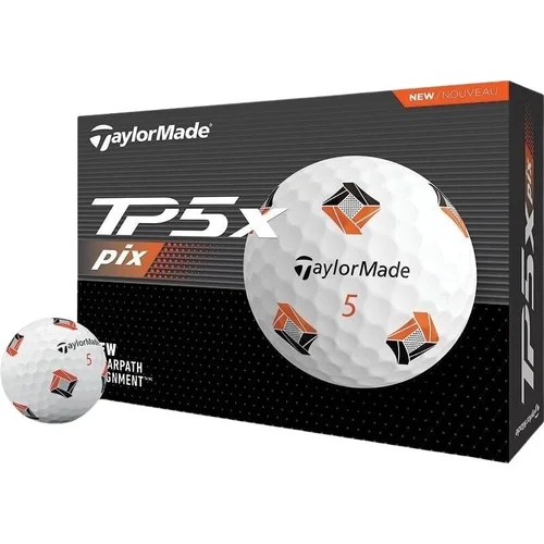 TaylorMade TP5x Pix 3.0 Golf Balls White