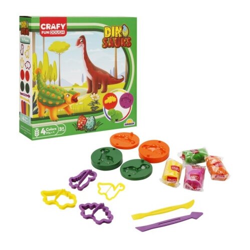 Sunman plastelin set dinosaurusi ( A108209 ) Cene