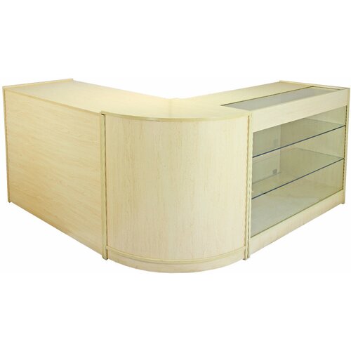 Monster Komplet prodajnih pultov in maloprodajnih vitrin Saturn Maple, (21571249) Slike