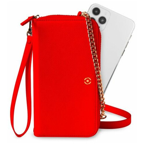 Celly venere univerzalna torbica za mobilni telefon u crvenoj boji Cene