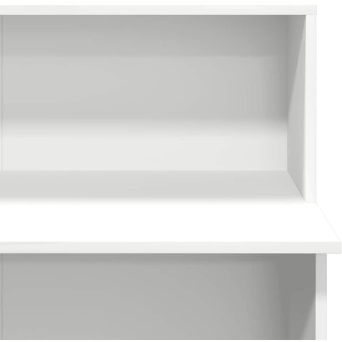  Recepcijski stol Bijeli 100x50x103,5 cm Inženirsko drvo Slike