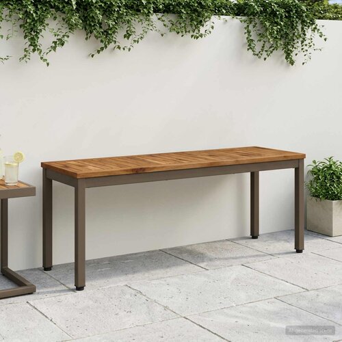  Vrtna klupa 108,5 x 35 x 45 cm Čvrsto drvo akacije Pravokutni Cijene
