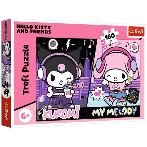 Puzzle 160 - Kuromi pravila - Hello Kitty Trefl 15430 Cijene