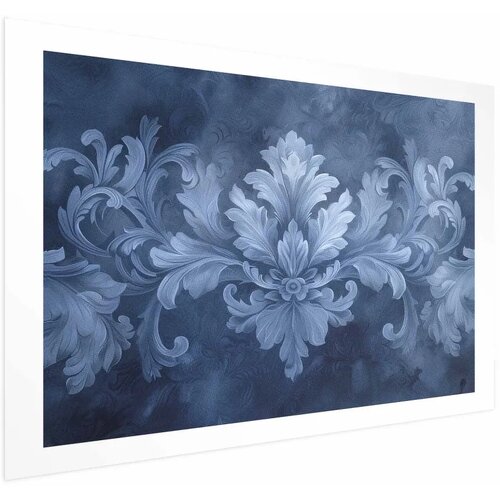  Plakat - Blue Ornament in Cool Shades 30x21 Bez okvira s margom Cijene