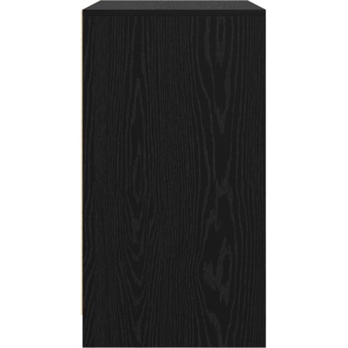 VidaXL Sideboard crni hrast 70x41x75 cm konstruirano drvo Slike