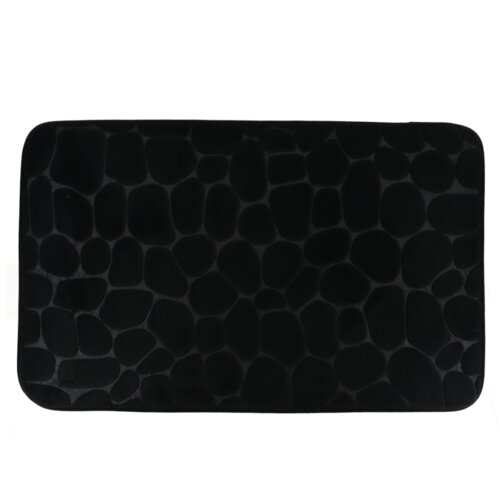 Tendance kupaonski tepih pebble 50&times;80 cm memorijska pjena, crni Cijene