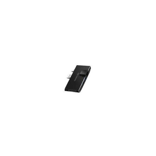 Terratec CONNECT Pro2 Wired USB 3.2 Gen 1 (3.1 Gen 1) Type-A Black Slike