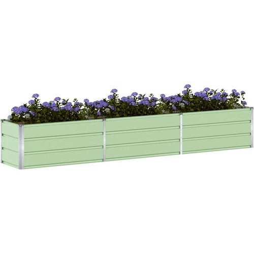  Sadilica Pastelno zelena 480 x 50 x 45 cm Cinkani čelik Slike